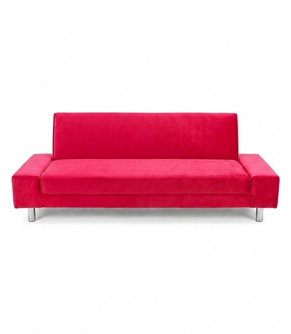 Scarlet Rose Velvet (1) Scarlet Rose Velvet Sofa Cum Bed - Image 1