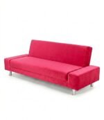 Scarlet Rose Velvet Sofa Cum Bed - Image 3