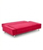Scarlet Rose Velvet Sofa Cum Bed - Image 2